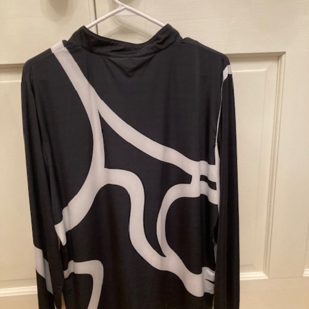 Stunnng Jamie Sadock Black and White (or Light Grey) Golf Shirt XL